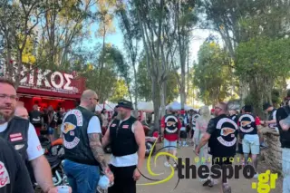Hell’s Angels: «Απόβαση» στην Ηγουμενίτσα από τους καβαλάρηδες της ασφάλτου [εικόνες]