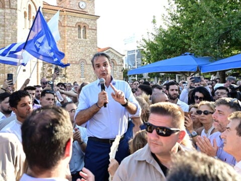 Μητσοτάκης από Αιγάλεω με το βλέμμα στον Τσίπρα: «Η Ελλάδα δεν θα γυρίσει σε παρελθόν που θέλουμε να ξεχάσουμε»