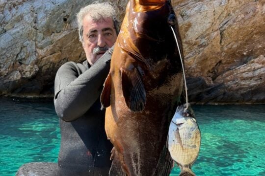 Αιχμές Πολάκη με… ροφό 13,5 κιλών στα χέρια του: «Δεν ψαρεύουμε σε θολά νερά»