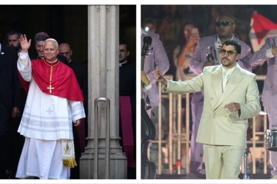 Τετ α τετ Bad Bunny με τον Πάπα Λέων στη Μαδρίτη