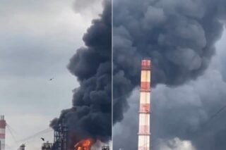 Έβρεξε drones και… πετρέλαιο στη Μόσχα – Ζελένσκι: «Αν καεί η Ουκρανία θα καεί και η πρωτεύουσά σας» [βίντεο]