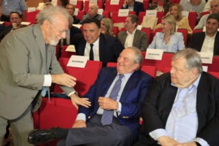 Μιχάλης Σάλλας: Η παρουσίαση του βιβλίου του για την ελληνική οικονομία – Παρόντες Παυλόπουλος, Σαμαράς, Καραμανλής, Βενιζέλος [εικόνες]