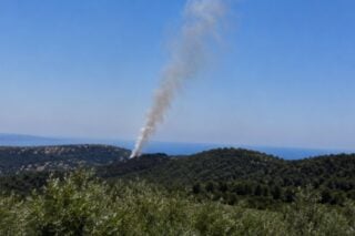 Οριοθετήθηκε η φωτιά στην Σκόπελο