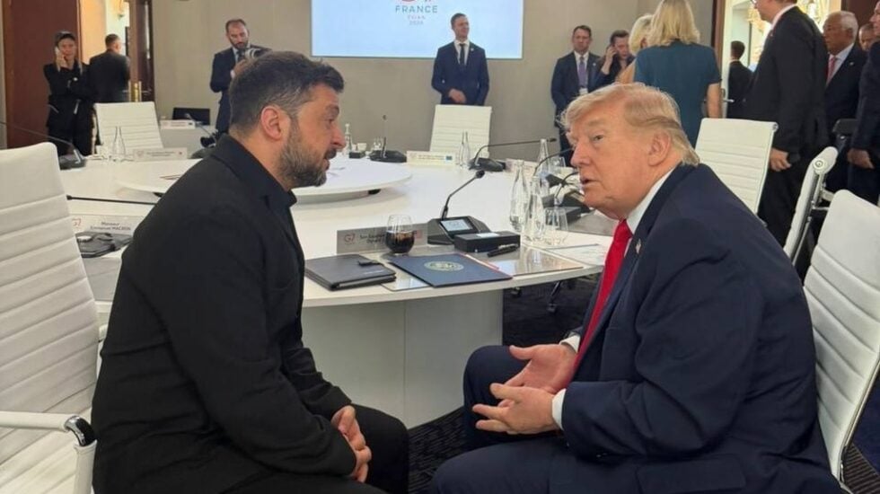 Τετ α τετ Τραμπ – Ζελένσκι στην G7: «Η Ρωσία πρέπει να έρθει σε συμφωνία»
