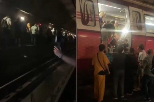 Κωνσταντινούπολη: Τρεις τραυματίες από εκτροχιασμό συρμού στο μετρό – Μέσα από σήραγγα βγήκαν οι επιβάτες [βίντεο]