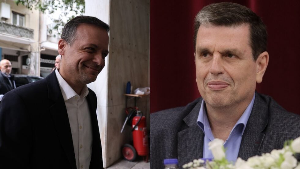 O Χάρης Δούκας και ο Δημήτρης Καιρίδης / EUROKINISSI