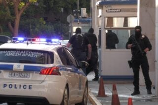 Η μεταγωγή του Παλαιστίνιου στην ΓΑΔΑ / Orange News Agency