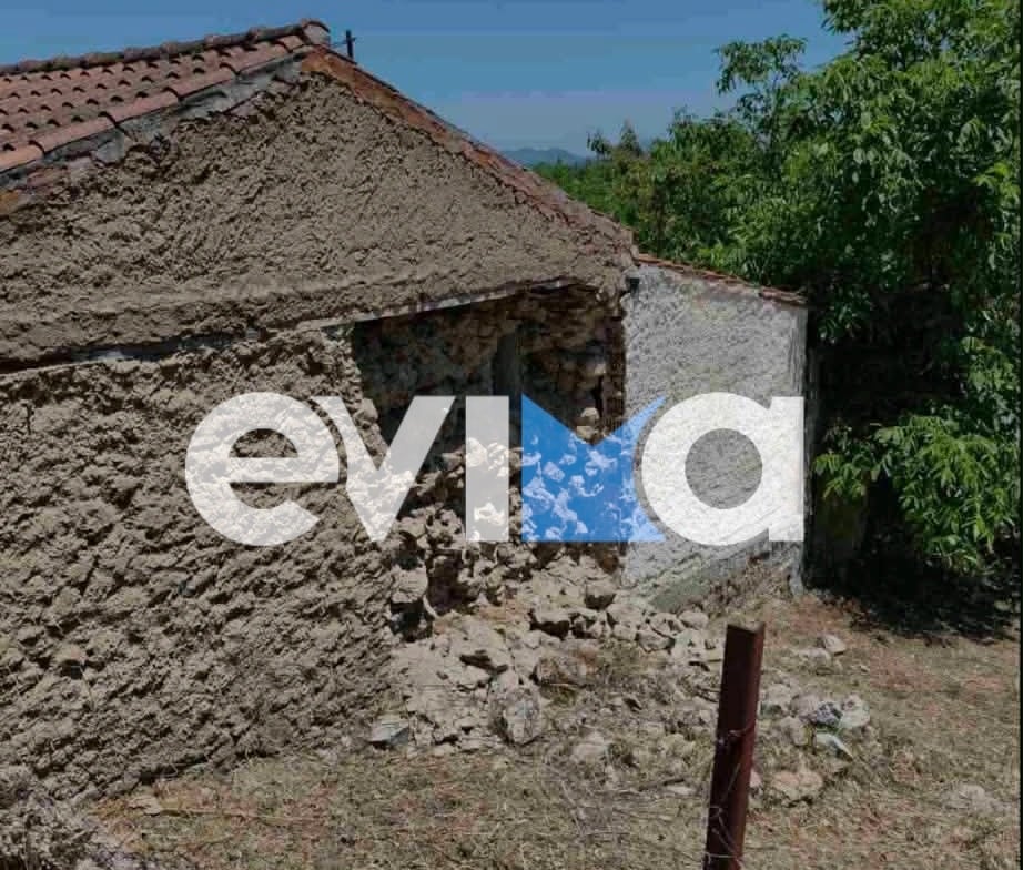 Κατολισθήσεις στην Εύβοια μετά τους σεισμούς – Τι είπε ο δήμαρχος Μαντουδίου