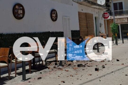 Κατολισθήσεις στην Εύβοια μετά τους σεισμούς – Τι είπε ο δήμαρχος Μαντουδίου