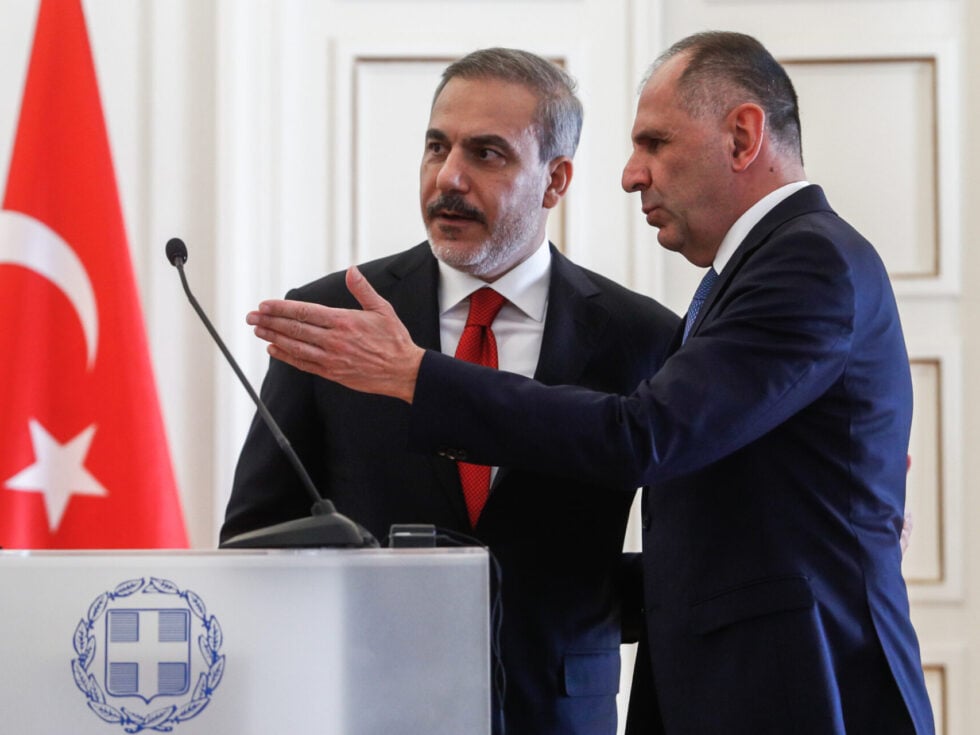 Γεραπετρίτης σε Φιντάν για νομοσχέδιο γαλάζιας πατρίδας: «Μονομερείς ενέργειες δεν παράγουν έννομα αποτελέσματα»