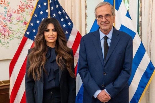 Συνάντηση Σαμαρά – Γκιλφόιλ: «Εξαιρετική συζήτηση για τις σχέσεις ΗΠΑ και Ελλάδας»