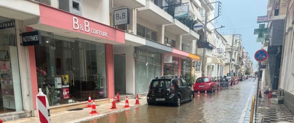 Πλημμύρες στην Καλαμάτα - messinialive.gr