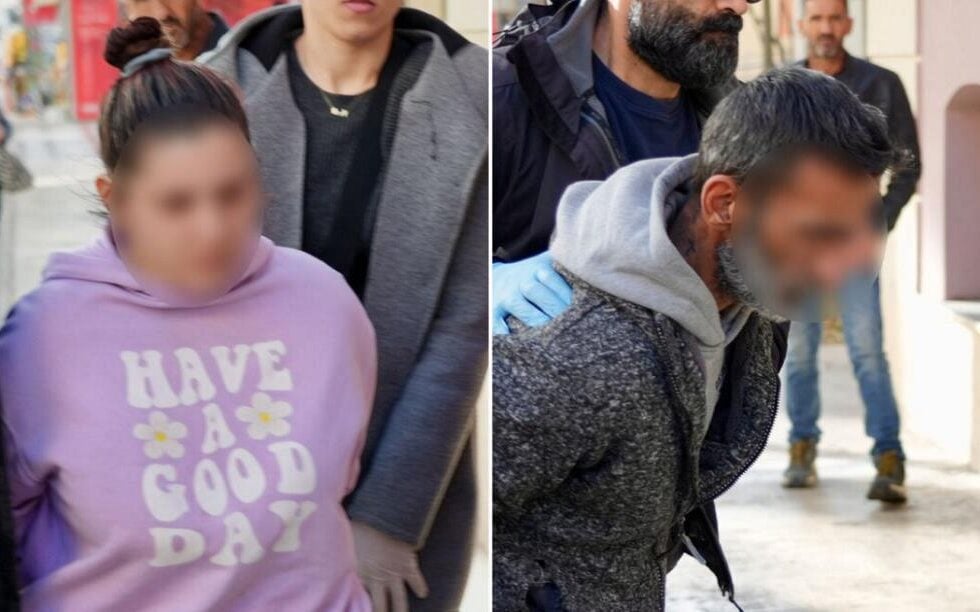 Η 27χρονη μητέρα και ο 44χρονος σύντροφός της που κατηγορούνται για την κακοποίηση μέχρι θανάτου του 3χρονου Άγγελου / ekriti.gr