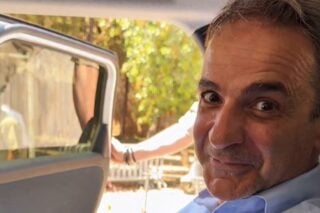 Ο Κυριάκος Μητσοτάκης στην Ρόδο