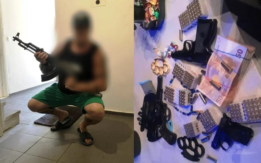 Πάτρα: Στο αυτόφωρο 40χρονος που «διαφήμιζε» βαρύ οπλισμό στα social media – Το ποινικό του παρελθόν