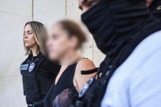 Η πρώην σύζυγός του 43χρονου καθηγητή που δολοφονήθηκε στην Αγία Παρασκευή / EUROKINISSI
