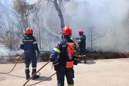 Πυροσβεστική: Συνελήφθη 43χρονη για εμπρησμό από πρόθεση κατ’ εξακολούθηση στην Κερατέα