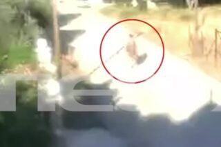 Η 57χρονη υποψήφια βουλεύτρια που έβαλε σε ξερά χόρτα στην Κορινθία / MEGA / Glomex