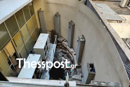 Το σημείο όπου βρέθηκε νεκρή η γυναίκα στη Θεσσαλονίκη / thesspost.gr