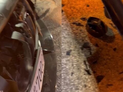 Τροχαίο ατύχημα για τον Δημήτρη Γιαννακόπουλου / instagram
