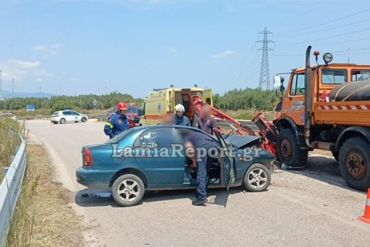 Τροχαίο δυστύχημα στη Φθιώτιδα / lamiareport.gr