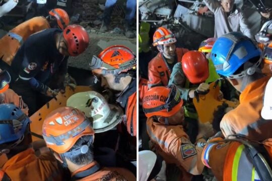 Σεισμός στη Βενεζουέλα: 21χρονος ανασύρθηκε ζωντανός έπειτα από 106 ώρες στα ερείπια [βίντεο]