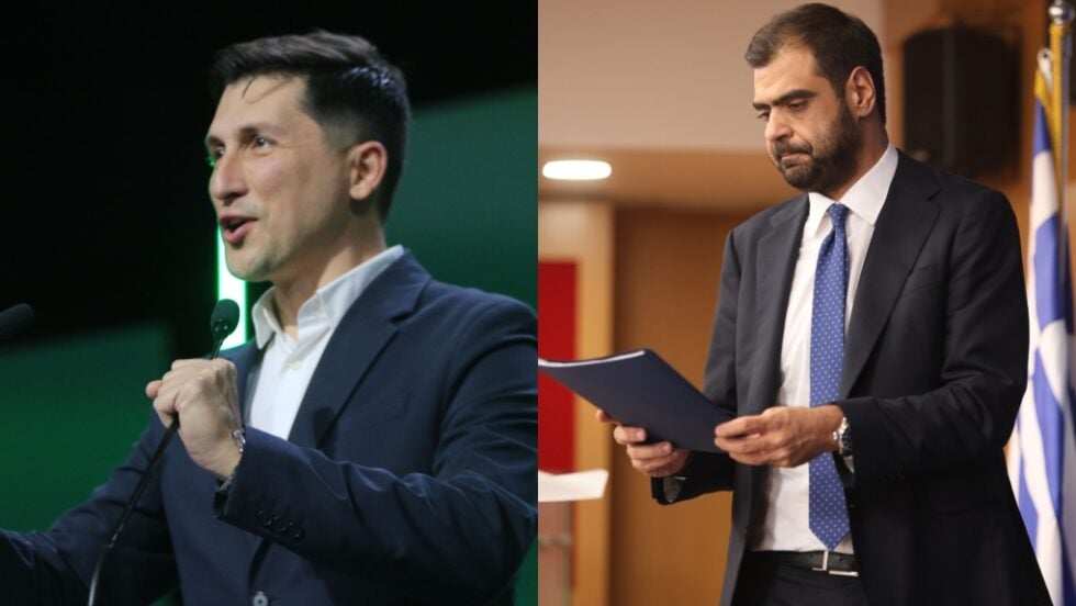 Ο Νίκος Χρηστίδης και ο Παύλος Μαρινάκης / EUROKINISSI