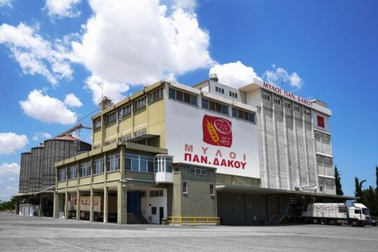 Η ΜΥΛΟΙ ΔΑΚΟΥ και η Βιομηχανία Ζυμαρικών ΗΛΙΟΣ σε πορεία ανάπτυξης
