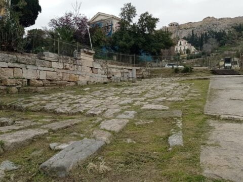 Υπουργείο Πολιτισμού: Προχωρά η αποκατάσταση του νοτιοανατολικού ναού στην Αρχαία Αγορά των Αθηνών [εικόνες]
