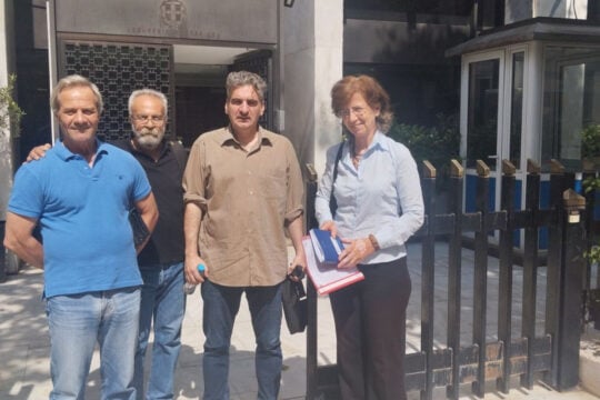 Απελαθέντες συνδικαλιστές: Παρέμβαση στο ΥΠΕΞ – «Να διασφαλιστούν οι όροι για νέο ταξίδι στην Παλαιστίνη»