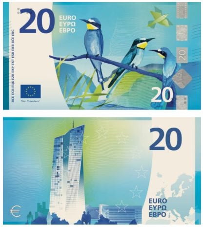 Οι Ευρωπαίοι επιλέγουν τα επόμενα χαρτονομίσματα του ευρώ – Τα προτεινόμενα σχέδια
