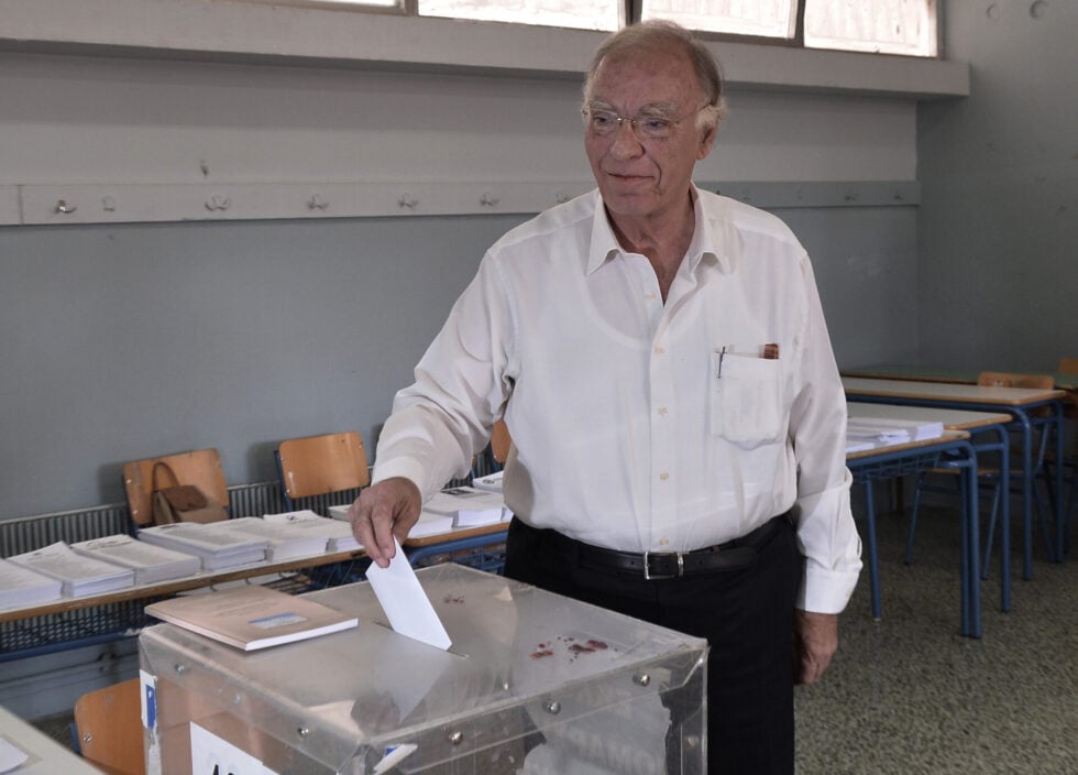 Ο Βασίλης Λεβέντης / EUROKINISSI