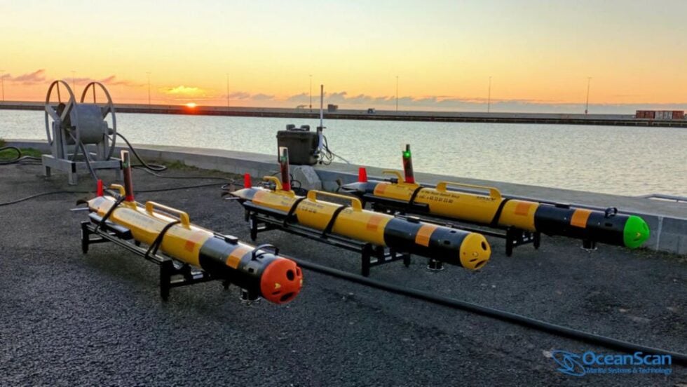 Υποβρύχια drones της OceanScan, που συμμετέχει στο UnderSec