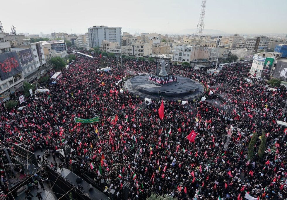 Κηδεία Αλί Χαμενεΐ (AP Photo/Altaf Qadri)