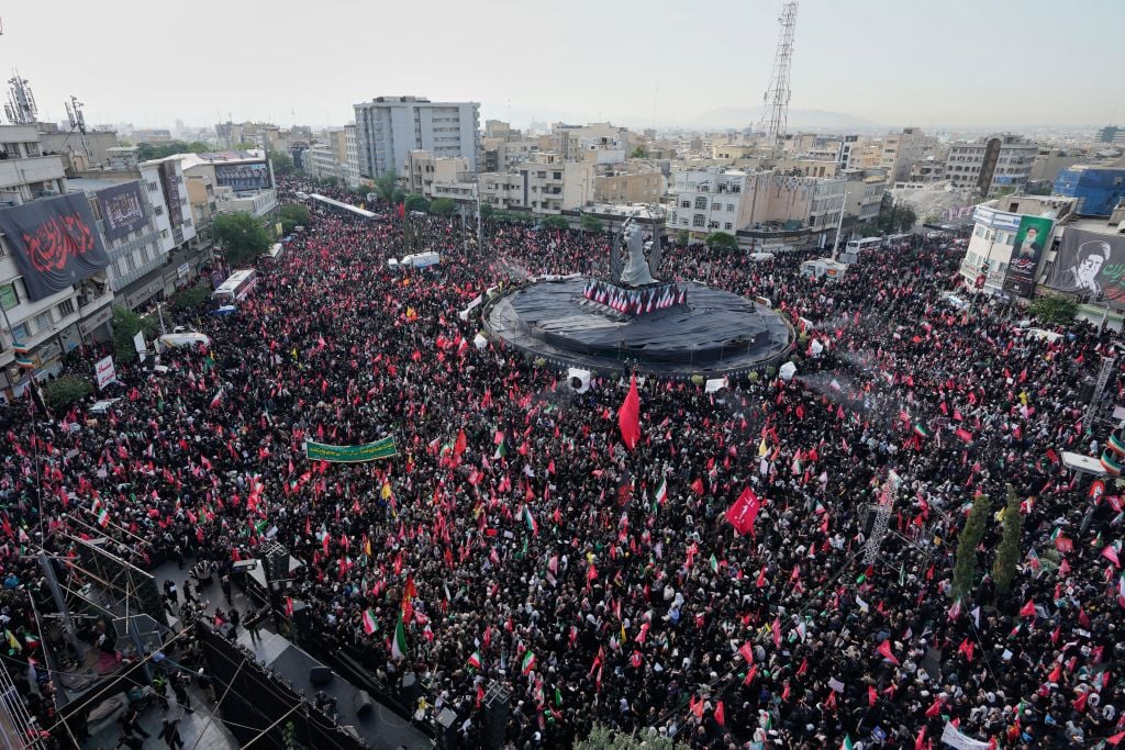 Κηδεία Αλί Χαμενεΐ (AP Photo/Altaf Qadri)