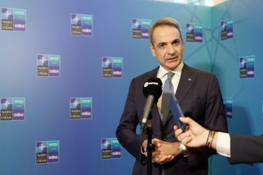 Μητσοτάκης: «Υπάρχουν νομικά εμπόδια για τα F35 της Τουρκίας – Ιστορική ανορθογραφία το casus belli»
