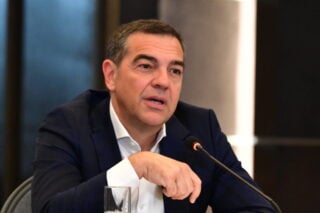 Ο Αλέξης Τσίπρας (ΤΑΤΙΑΝΑ ΜΠΟΛΑΡΗ / EUROKINISSI)
