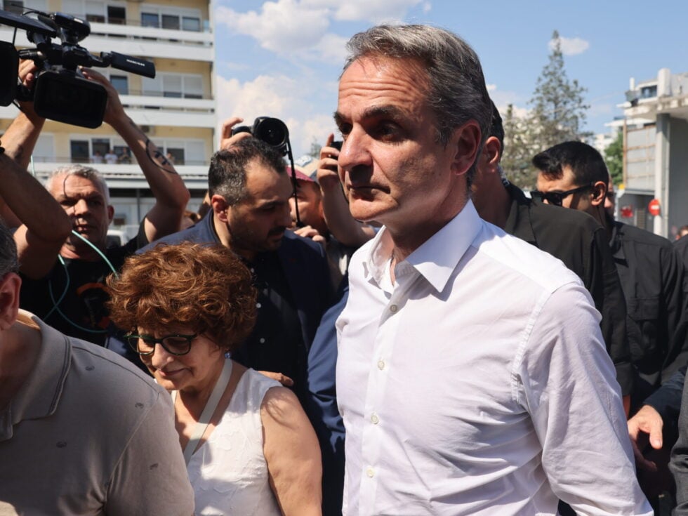 Στο Ιπποκράτειο Θεσσαλονίκης ο Κυριάκος Μητσοτάκης: «Mηδενική ανοχή σε οποιασδήποτε μορφής νέα τρομοκρατία»