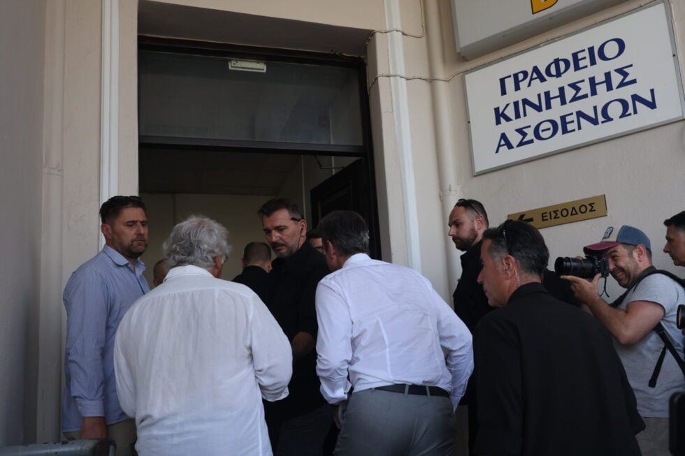 Στο Ιπποκράτειο Θεσσαλονίκης ο Κυριάκος Μητσοτάκης: «Mηδενική ανοχή σε οποιασδήποτε μορφής νέα τρομοκρατία»