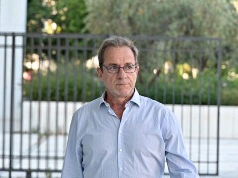 Στο Μικτό Ορκωτο Εφετείο Αθηνών ο ηθοποιός και σκηνοθέτης Δημήτρης Λιγνάδης, που κρίνεται σε δεύτερο βαθμό για υποθέσεις βιασμού ανηλίκων. Πέμπτη 2 Ιουλίου 2026 (ΜΙΧΑΛΗΣ ΠΑΠΑΝΙΚΟΛΑΟΥ / EUROKINISSI)