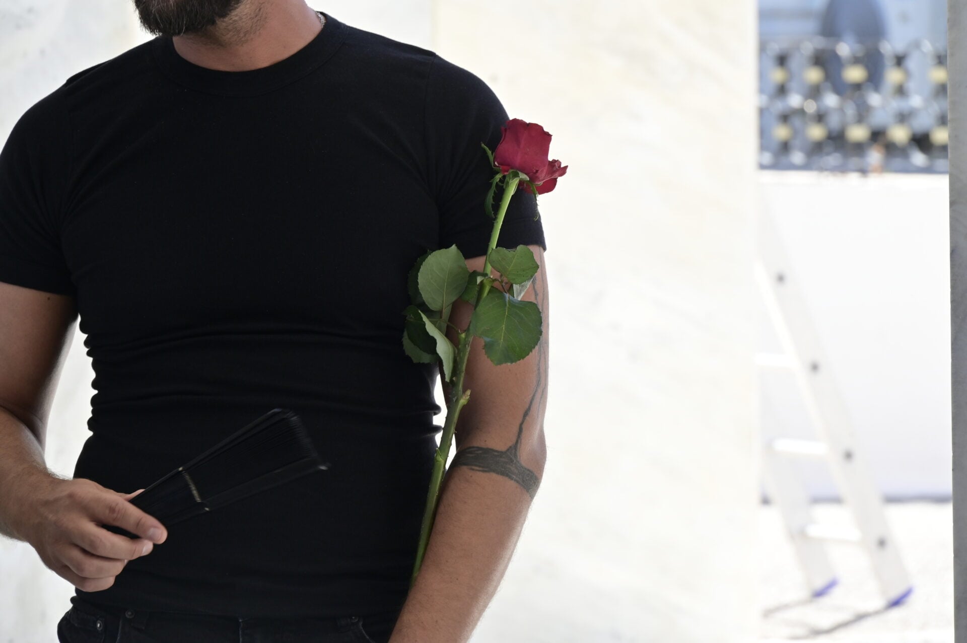 Εξόδιος Ακολουθία της Πάολας Ρεβενιώτη στο Α' Νεκροταφείο Αθηνών. Σάββατο 11 Ιουλίου 2026 (ΜΙΧΑΛΗΣ ΠΑΠΑΝΙΚΟΛΑΟΥ / EUROKINISSI)