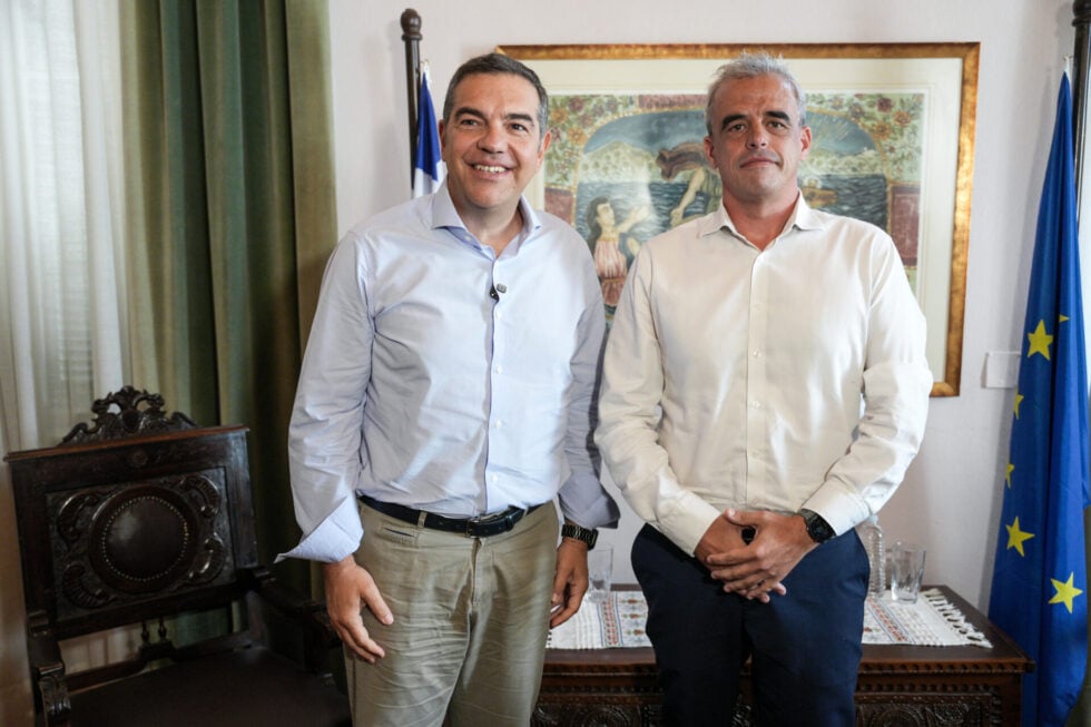 Τσίπρας από τη Λέσβο: «Πατριωτική μας ευθύνη το να κρατήσουμε ζωντανή την πρωτογενή παραγωγή»