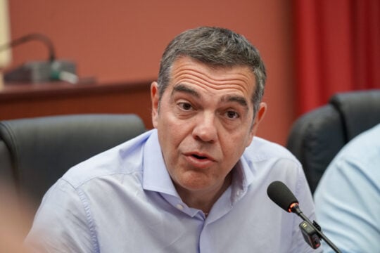 Τσίπρας στη Λέσβο: Η διάσωση του πρωτογενούς τομέα είναι πατριωτική μας ευθύνη [βίντεο]