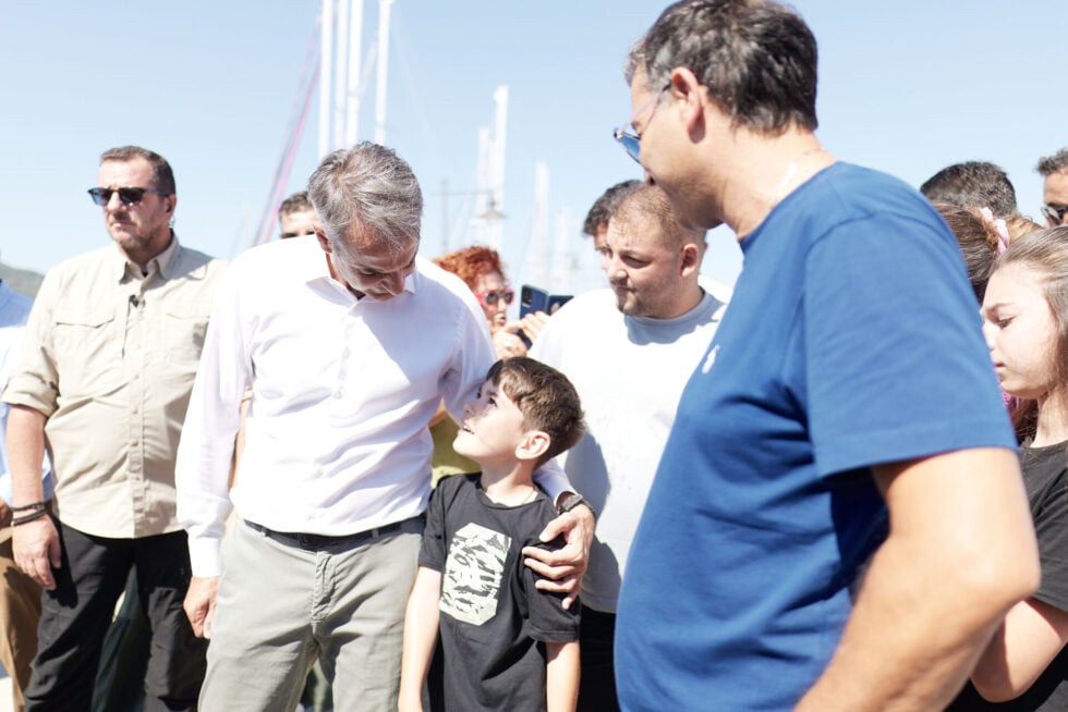 Μητσοτάκης από βόρεια Εύβοια: «Εκλογές την άνοιξη του 2027 – Αγώνας για τρίτη αυτοδυναμία της ΝΔ»
