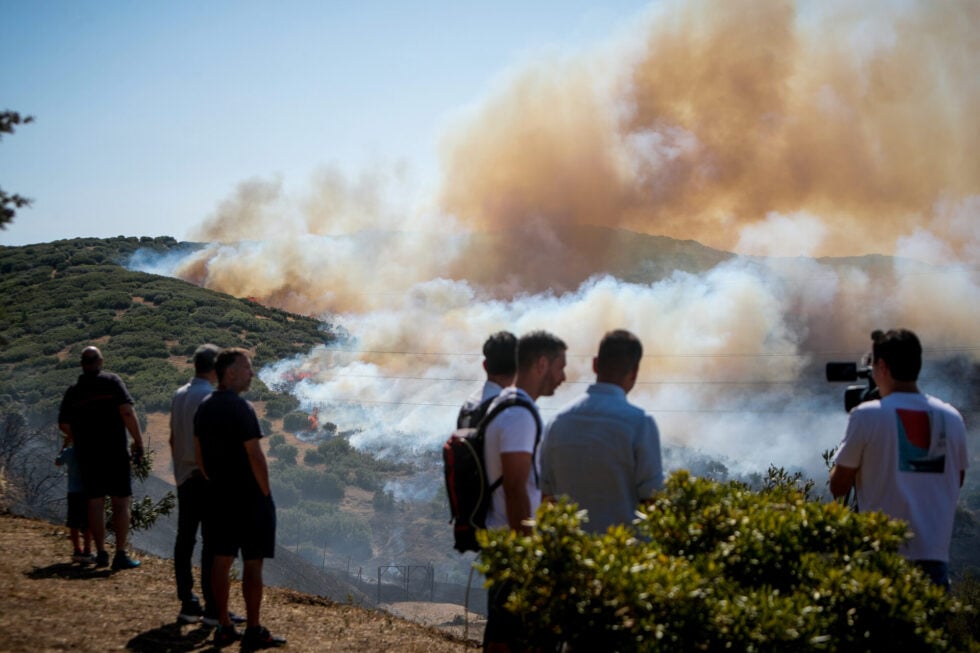 Θεσσαλονίκη: Μία σύλληψη για τη μεγάλη φωτιά στο Δερβένι