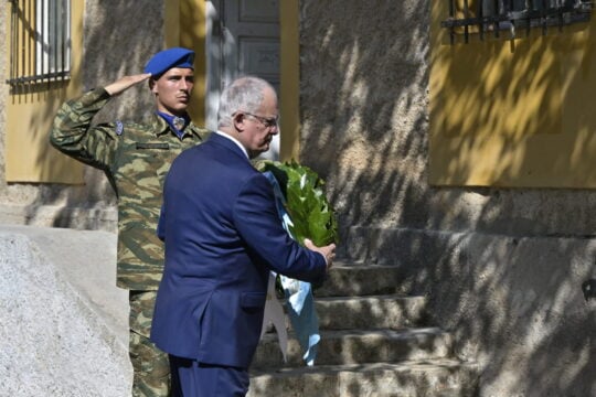 Τασούλας από τα πρώην κρατητήρια των ΕΑΤ – ΕΣΑ: «Έχουμε πλέον μια Δημοκρατία έμπειρη μπροστά στις σύγχρονες προκλήσεις»