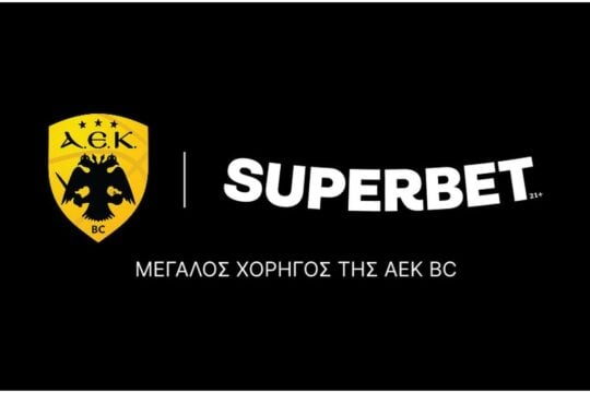 AEK BC και Superbet μαζί έως το 2029