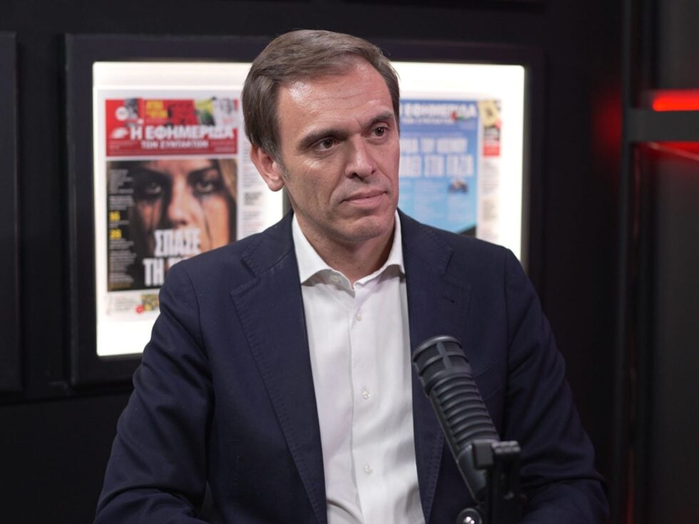 Ο Δημήτρης Μάντζος στο vidcast της «Εφ.Συν.»