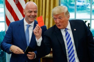 Ο Τραμπ παραδέχτηκε την παρέμβαση στην FIFA για τον Μπάλογκαν – Εξήρε Ινφαντίνο και τα έβαλε με τον διαιτητή