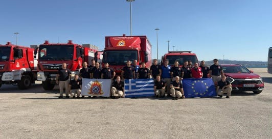 Αντιπυρική περίοδος στην Ελλάδα: Έρχονται στα μέσα Ιουλίου 245 Ευρωπαίοι πυροσβέστες